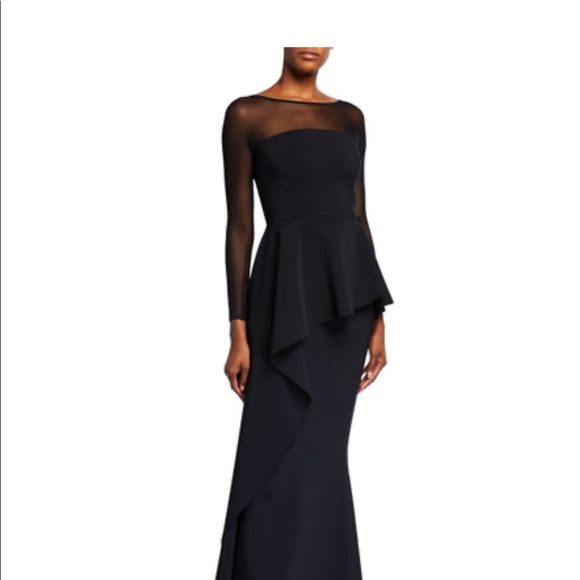Greta Constantine black long dress - Picture 1 of 6
